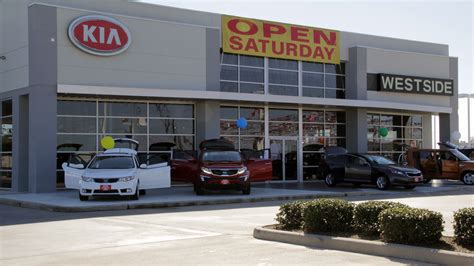 Westside kia katy - Get an instant price quote on a new Kia or a used car from Westside Kia in Katy, TX. Today: 9:00AM - 9:00PM ... Westside Kia; Call 281-248-2186 281-231-9670 Directions. 